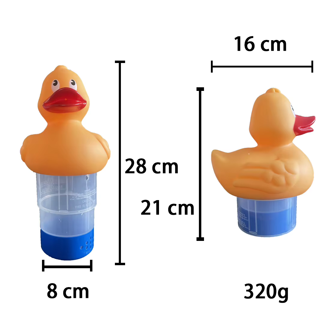 Clorateur de canard, débit réglable