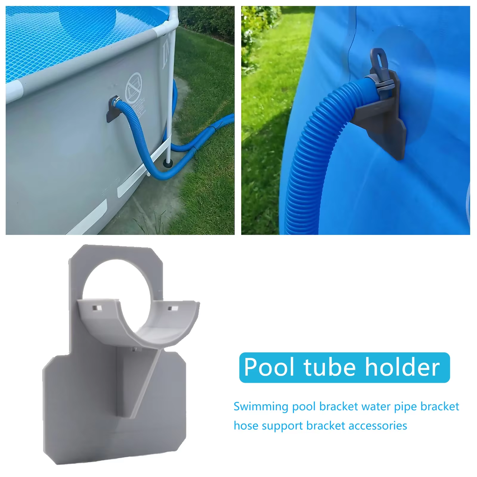 Support de fixation de tuyau de piscine