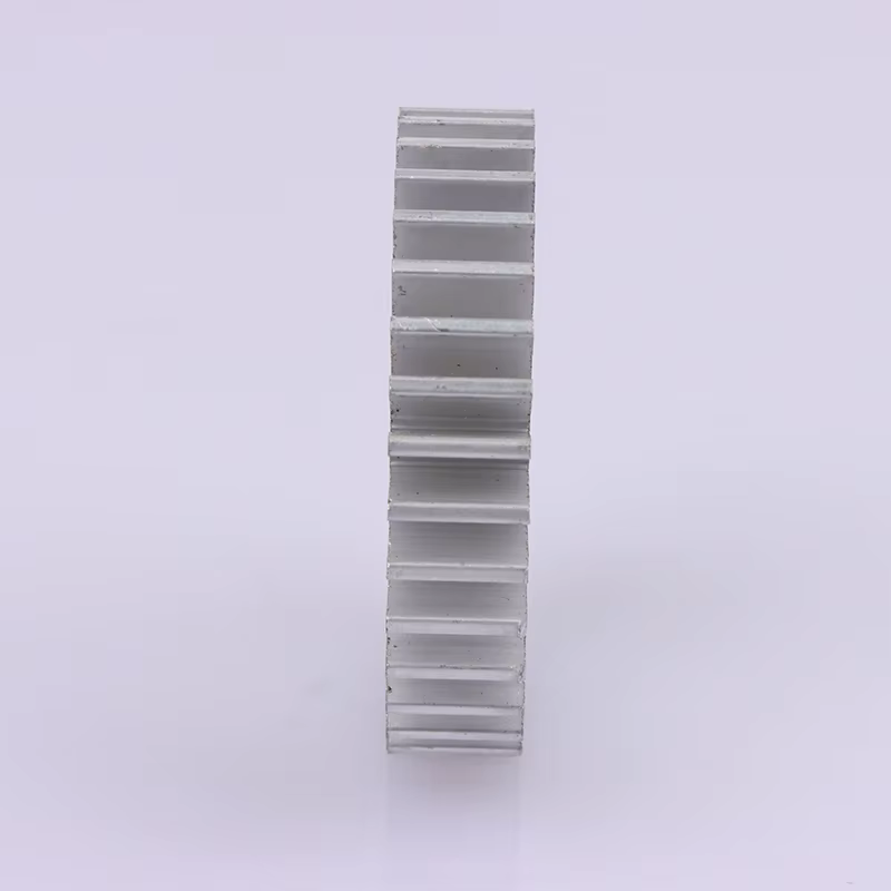 Radiateur populaire en alliage d'aluminium COB, diamètre 50 mm, 3~7 W, dissipateur thermique LED haute puissance, radiateur solide en forme de tournesol, rond