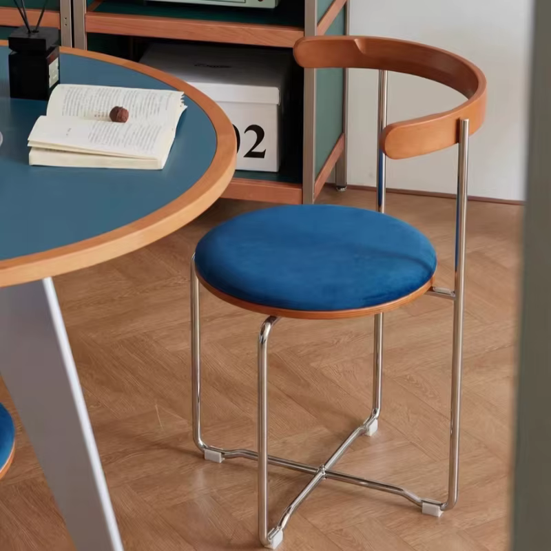Chaises de salle à manger rembourrées et nettoyables, chaises de salle à manger pliantes en acier design pour salon, chaises de salle à manger pour chambre à coucher, mobilier de maison
