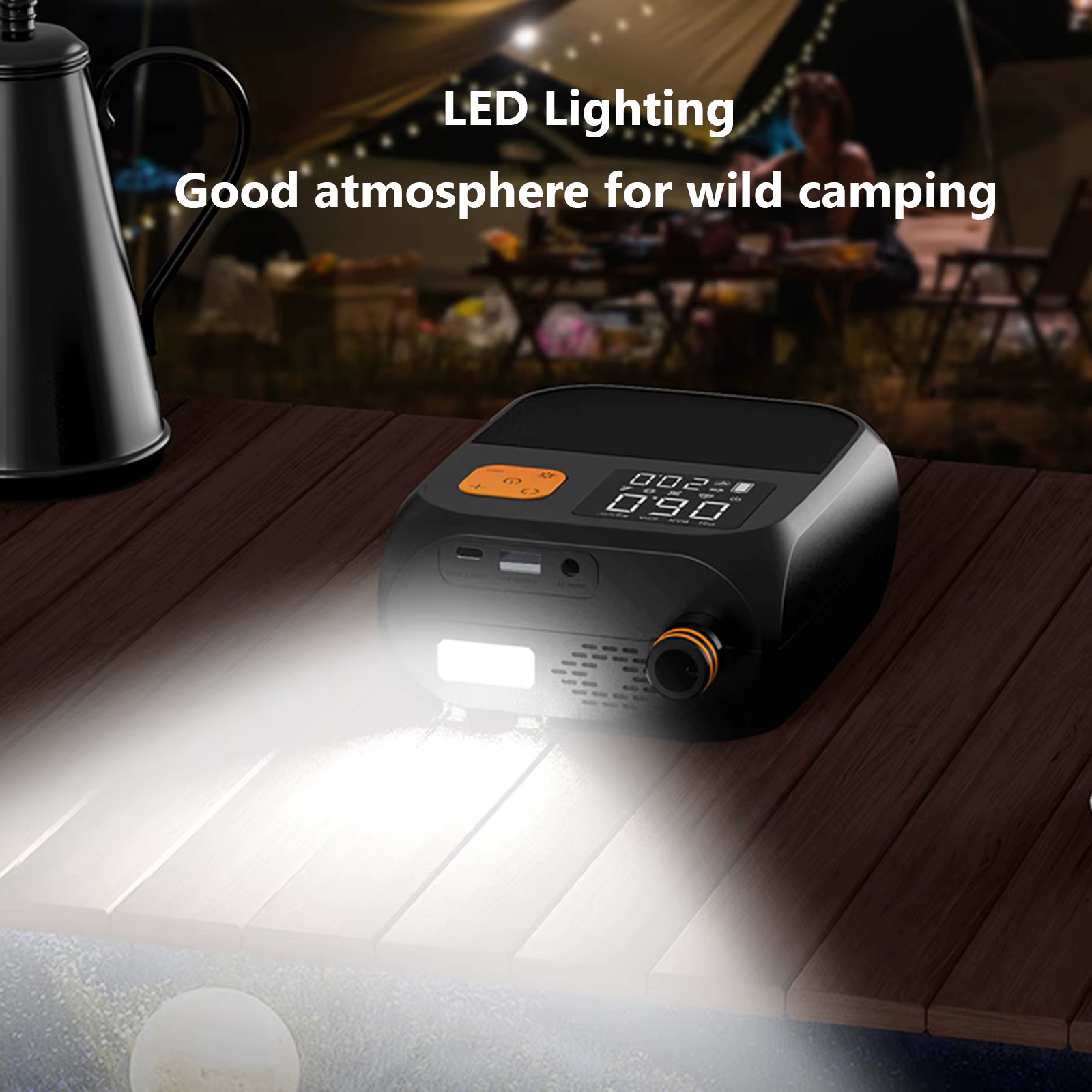 Pompe électrique pour paddle board rechargeable, pompe SUP portable, pompe électrique pour paddle board et bateaux gonflables