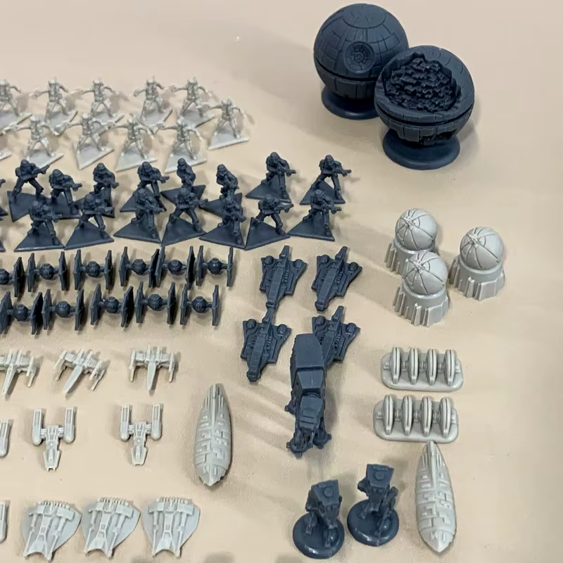 Pack Star Wars rébellion jeu de société Minis empire galactique Alliance étoile de mort Speeder Trooper flotte cravate combattant Minis TRPG jouets
