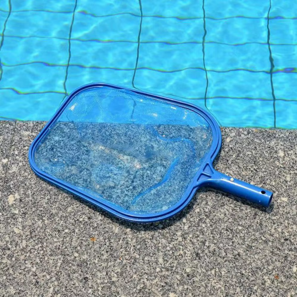 Épuisette de piscine légère à mailles fines