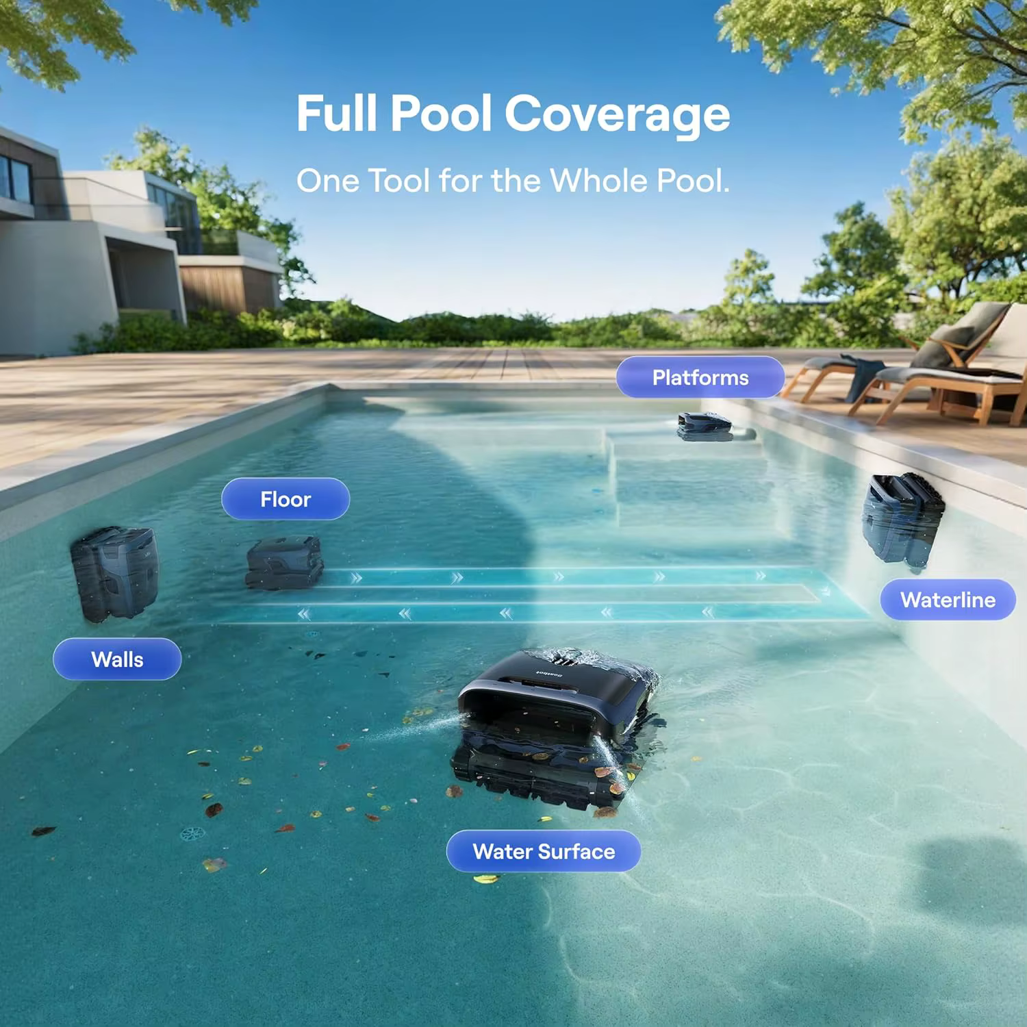 Beatbot Sora 70 Nettoyeur de piscine robotisé sans fil