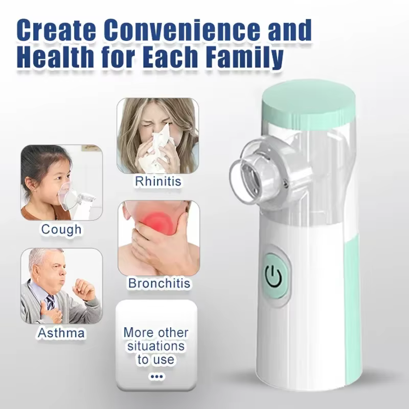 Nébuliseur médical Machine inhalateur d'asthme Mini automiseur portatif enfants adulte enfant inhaler de vapeur nébuliseur à domicile soins de santé