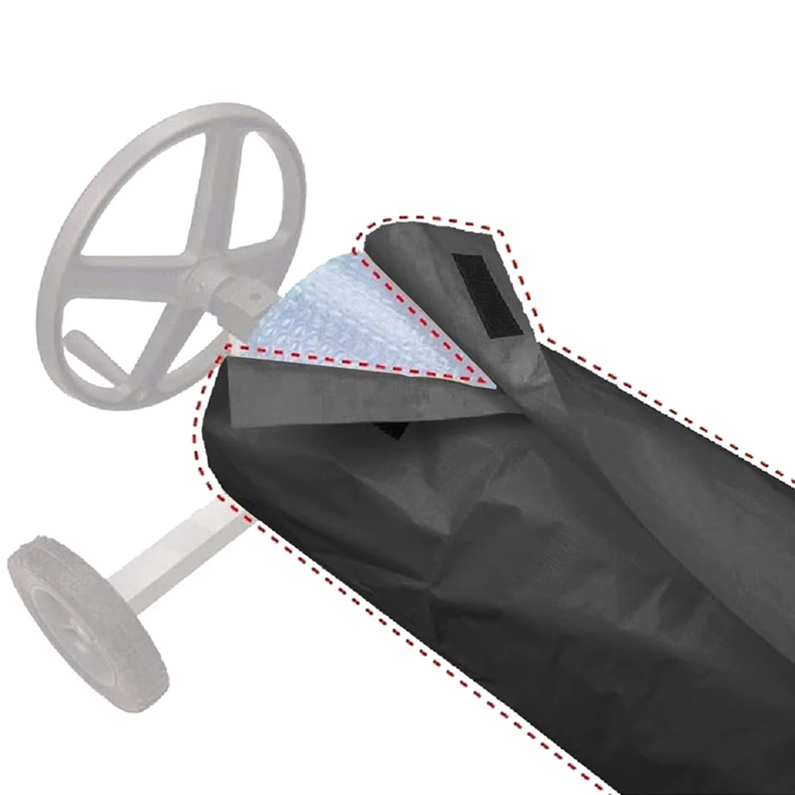 Couverture de piscine extérieure imperméable anti-UV