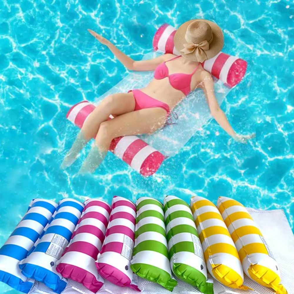Matelas Gonflable Flottant Pliable pour Piscine