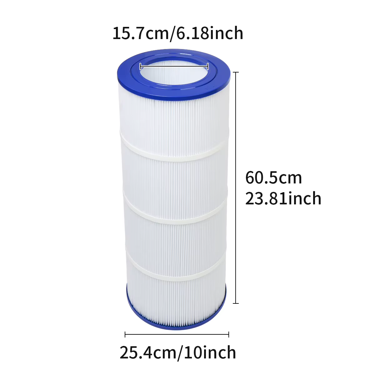 1 pièce, filtre de piscine PLF100A compatible avec Unicel C-9410