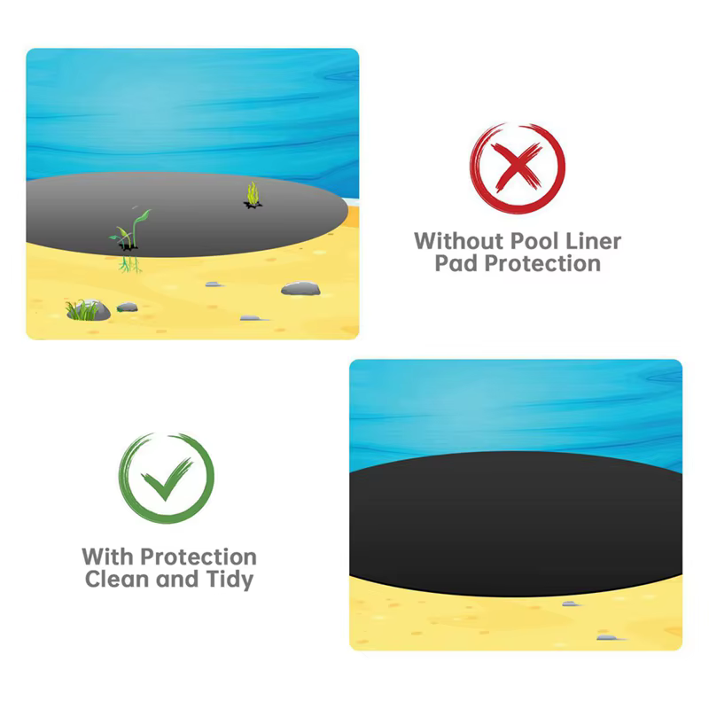 Polymères de protection pour piscine gonflable extérieure