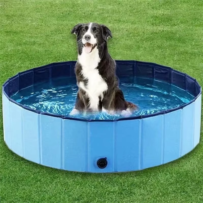 Piscine pliable pour animaux de compagnie baignoire Portable pour chien 160x30cm 120x30cm