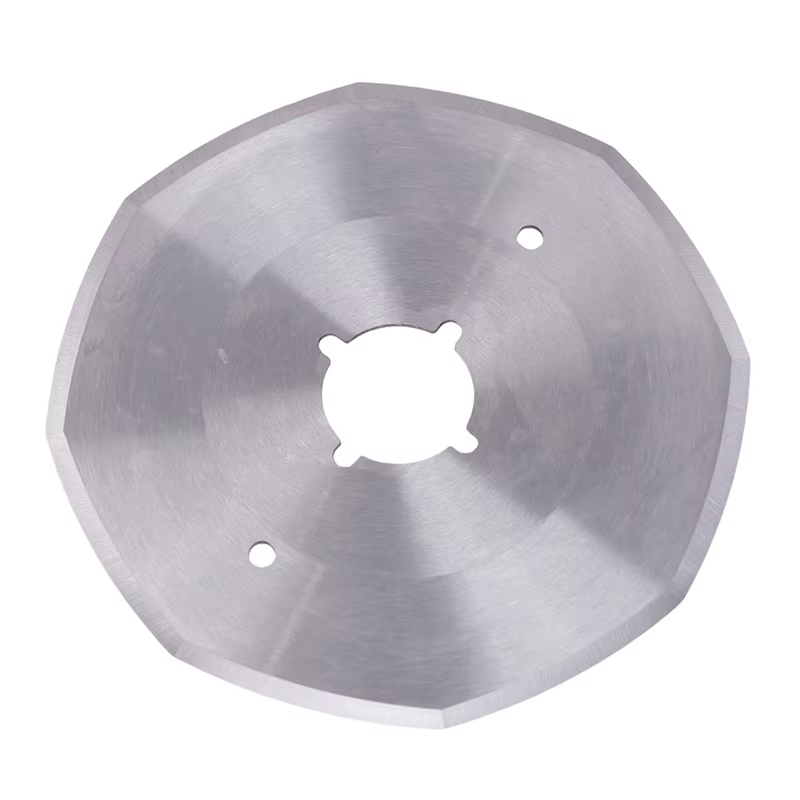 Lame de tailleur en acier au carbone RS100, scie circulaire, coupe de tissu, pièces de machines à découper