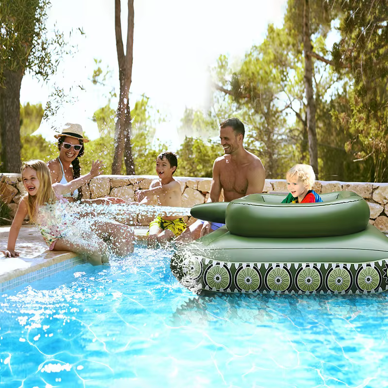 Flotteur de piscine gonflable avec odorà eau pour enfants