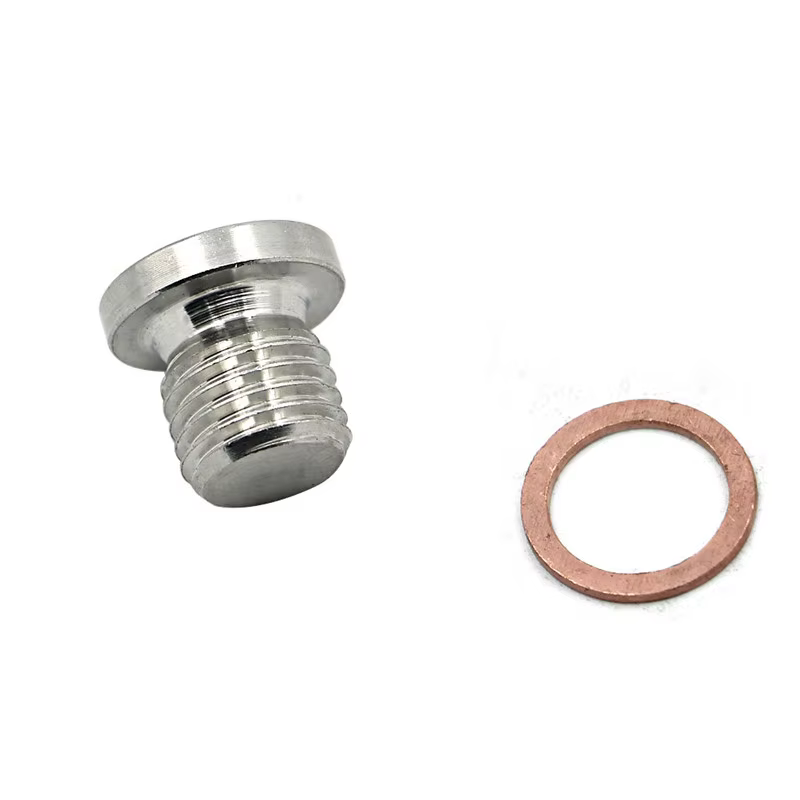 Bouchon de vidange d'huile moteur avec rondelle, pour Polaris ATV ou UTV RZR Sportsman Ranger ACE Scrambler 7052306   et 5812232