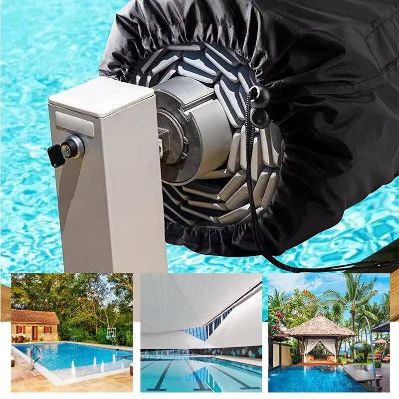 Juste de Protection Solaire pour Moulinet de Piscine 190D