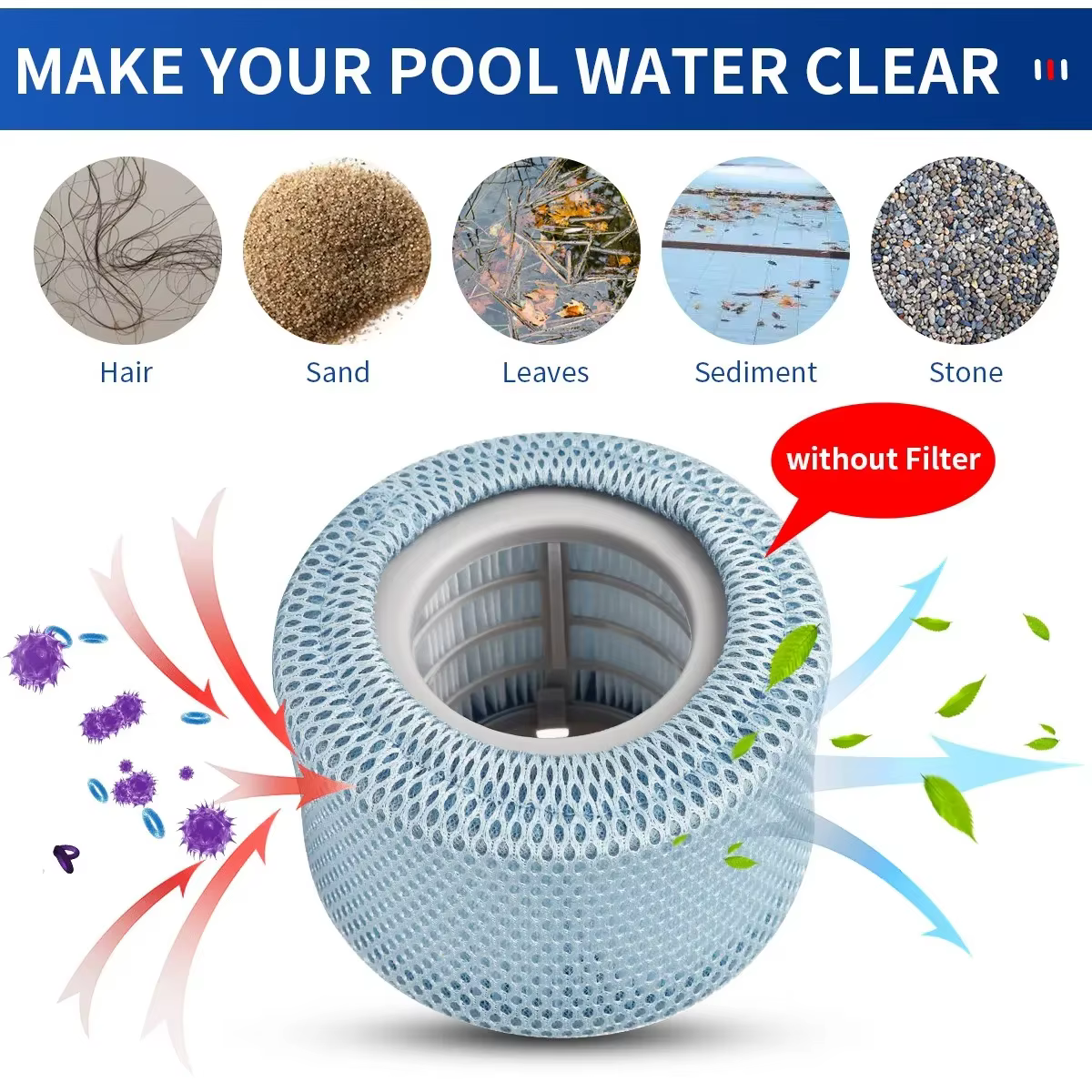 Mspa-Cartouche et filtre de protection pour piscines et bains chauds