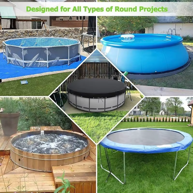 Couvre piscine ronde 18 pieds