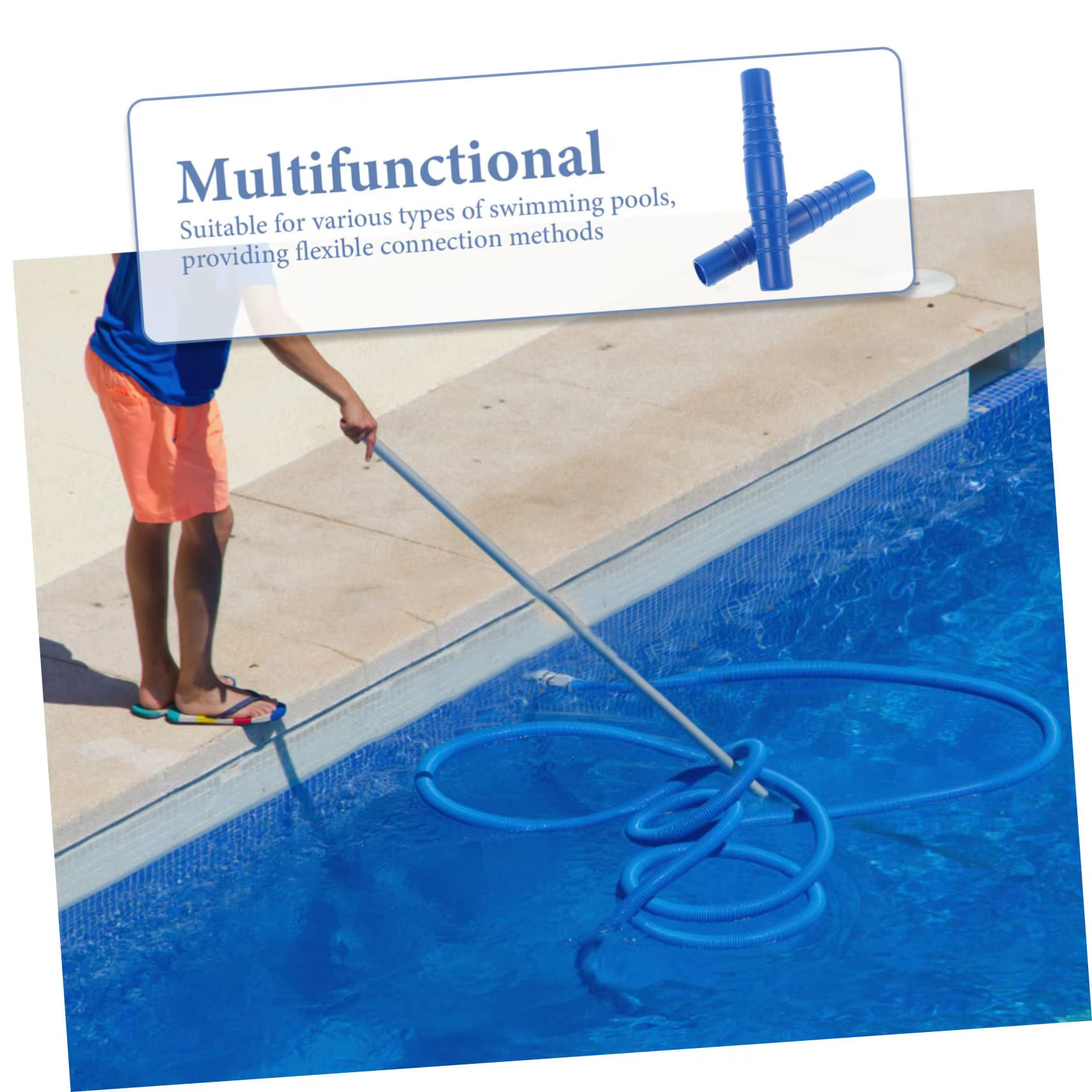 Accessoires de piscine connecteur de tuyau adaptateur de nettoyeur