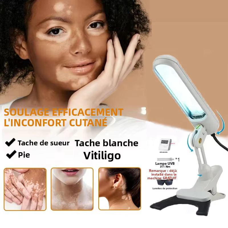 Prix d'usine, laser excimer UVB LED 311 Nm, photothérapie, laser excimer pour le traitement du psoriasis, lampe UVB 311 Nm pour le traitement du vitiligo