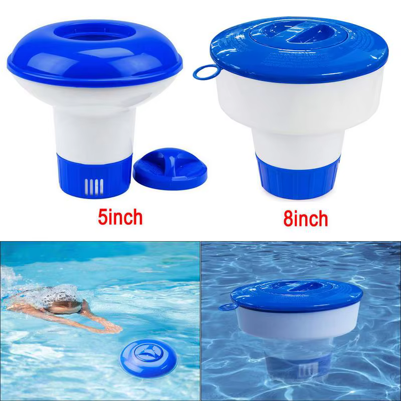 Grandes outils de nettoyage de piscine de luxe de 8 pouces