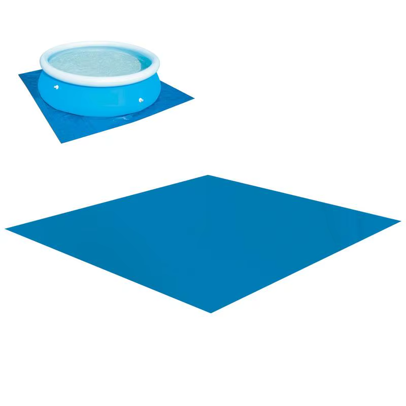 Couverture de piscine carrée en polymère