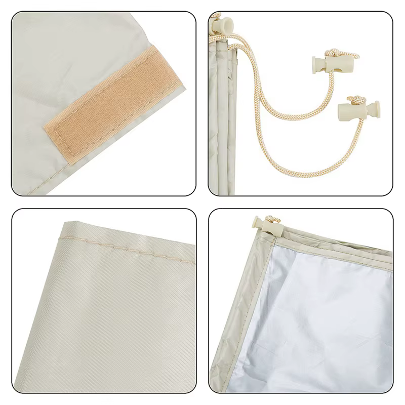 Couverture de bobine solaire étanche pour piscine