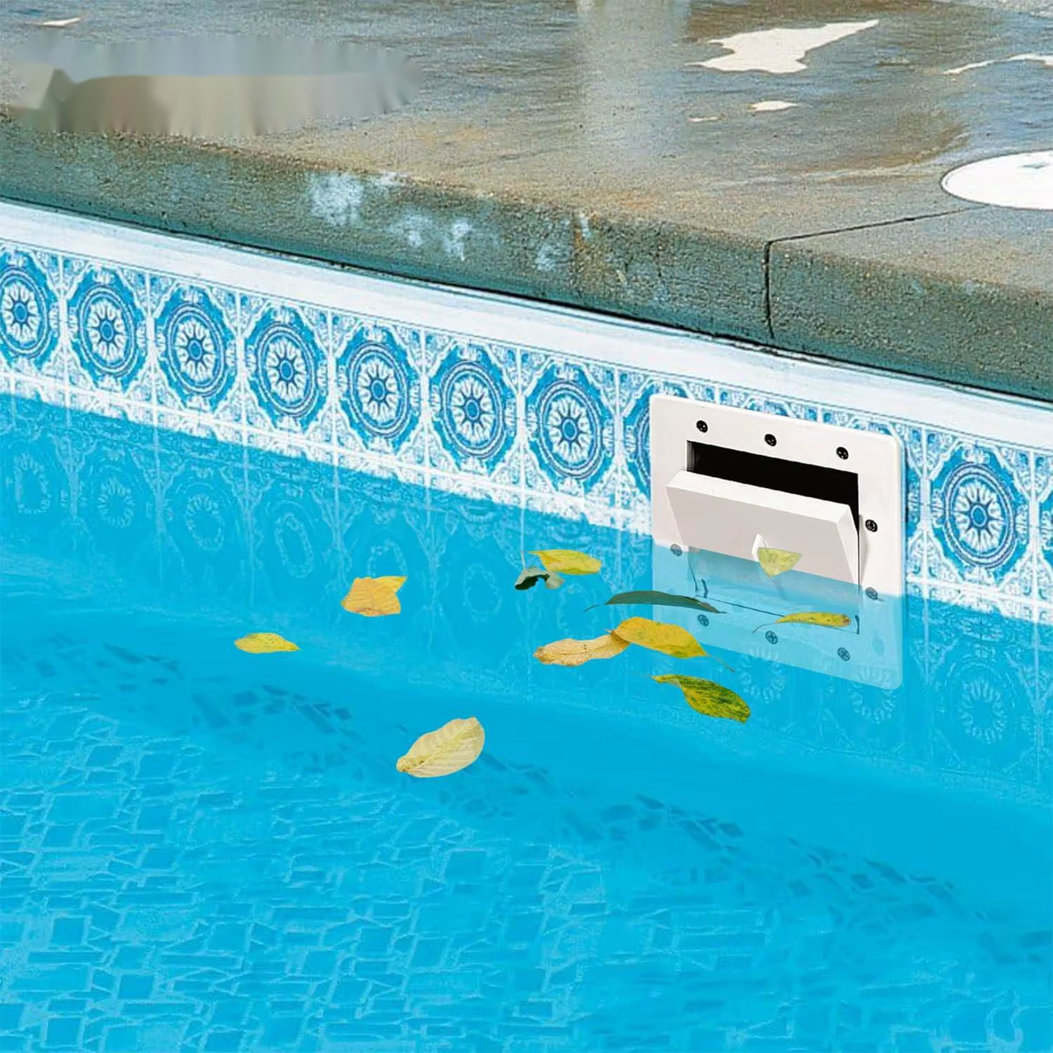 Écumoire pour piscines hors sol avec accessoires