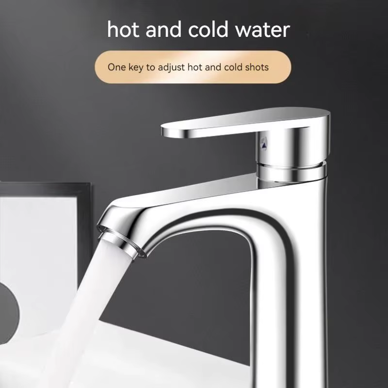 Plan chaud et froid monotrou, ark de salle de bain, salle de bain à domicile