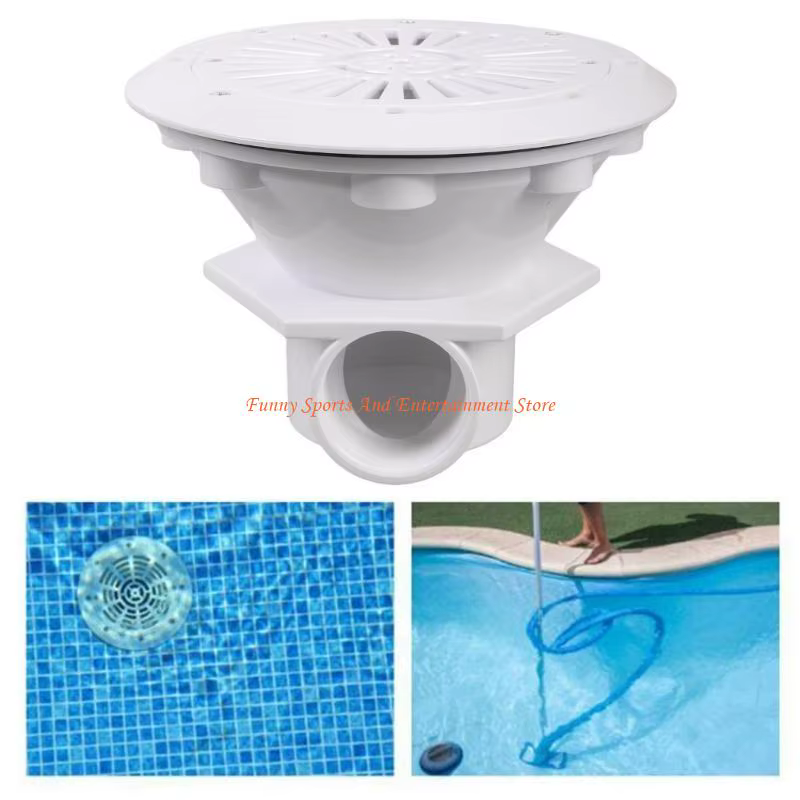 C4DE couvercle vidange piscine amovible