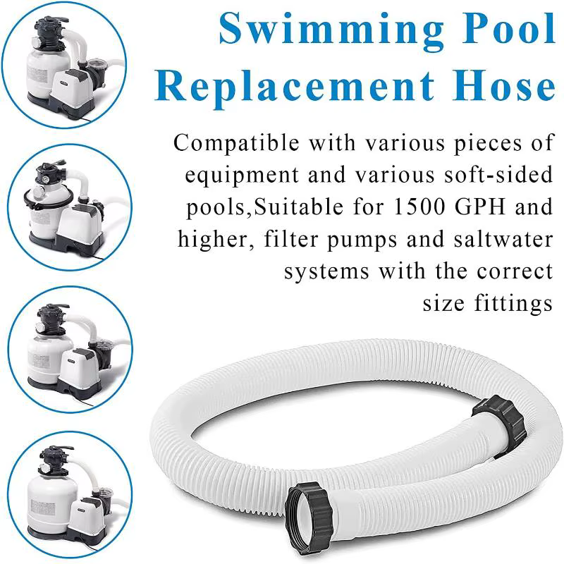 Nouveau tuyau de pompe à piscine