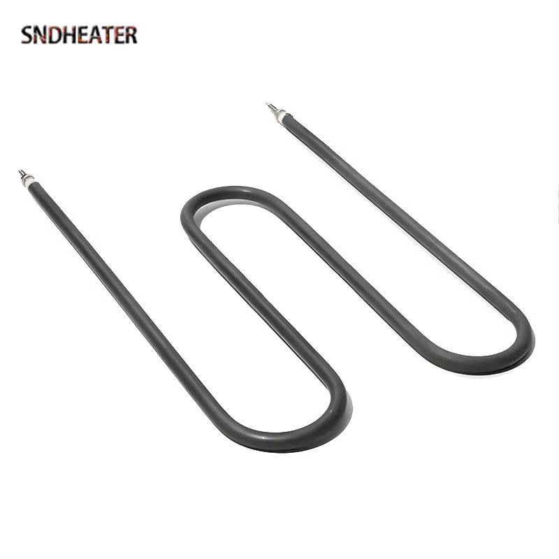 SNDHEATER 230V 1200W Élément chauffant électrique en forme de W/M 2U Vert en acier inoxydable 304