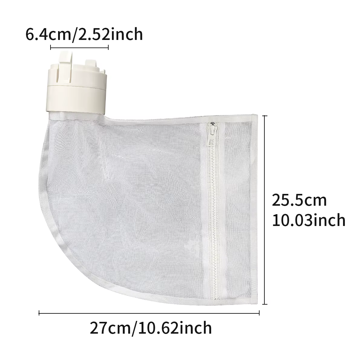 Sac de nettoyage de piscine et brosse en mousse pour robot nettoyeur
