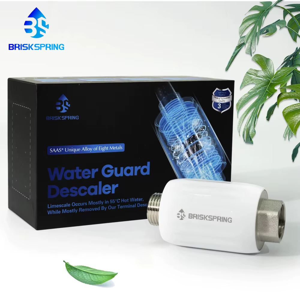 Détartrant physique BriskSpring pour l'eau – Élimination et prévention du calcaire sans sel