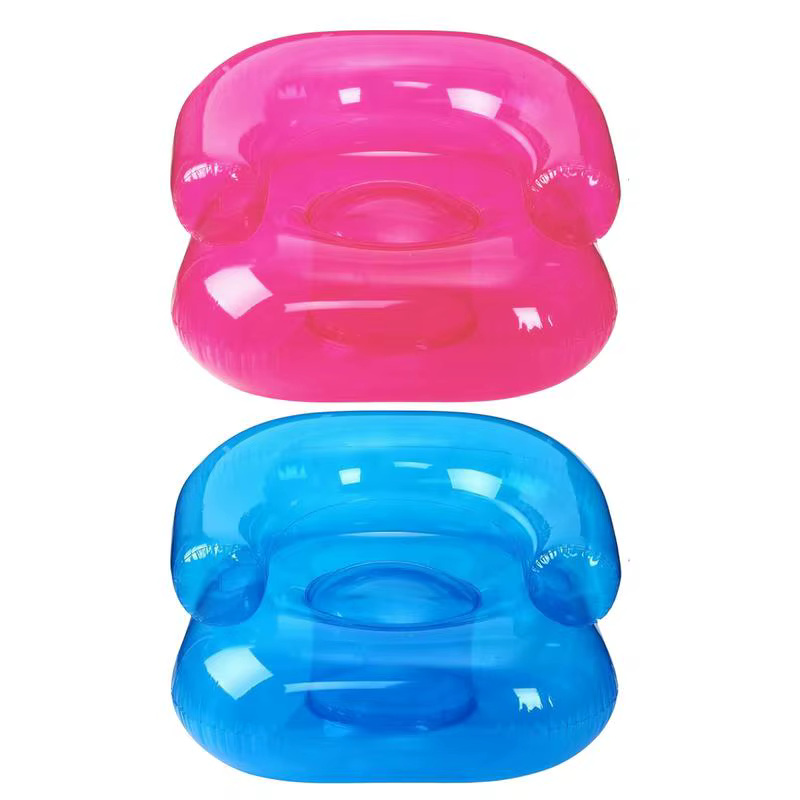 Chaises longues de piscine en PVC