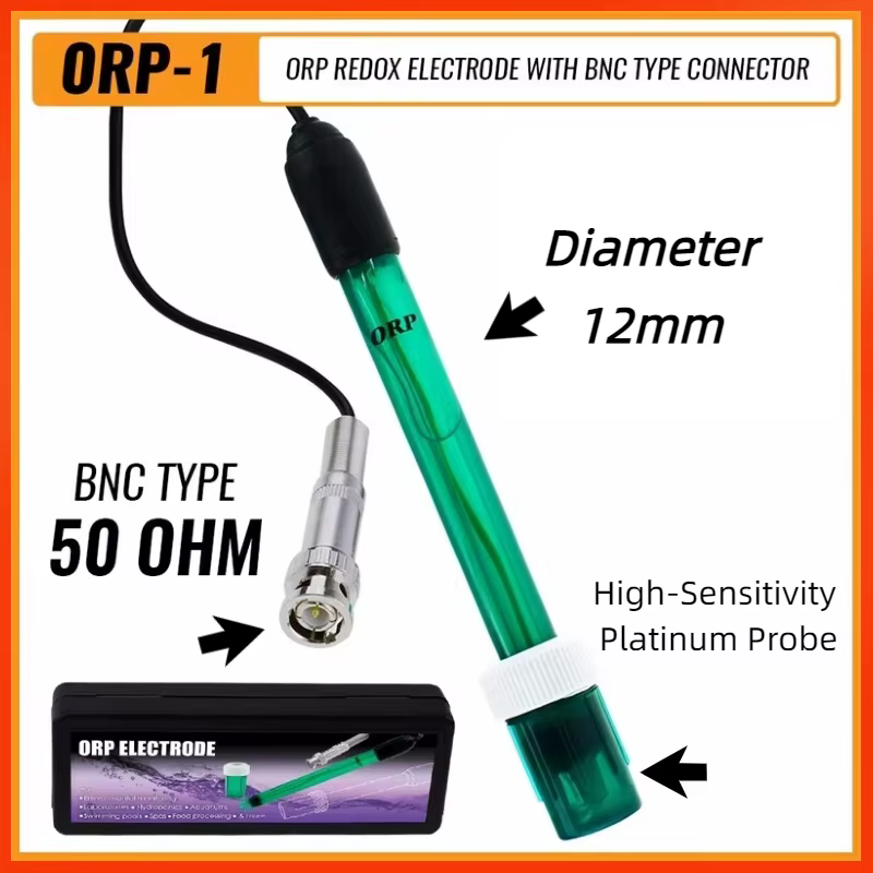 Sonde d'électrode ORP professionnelle avec câble de 300 cm