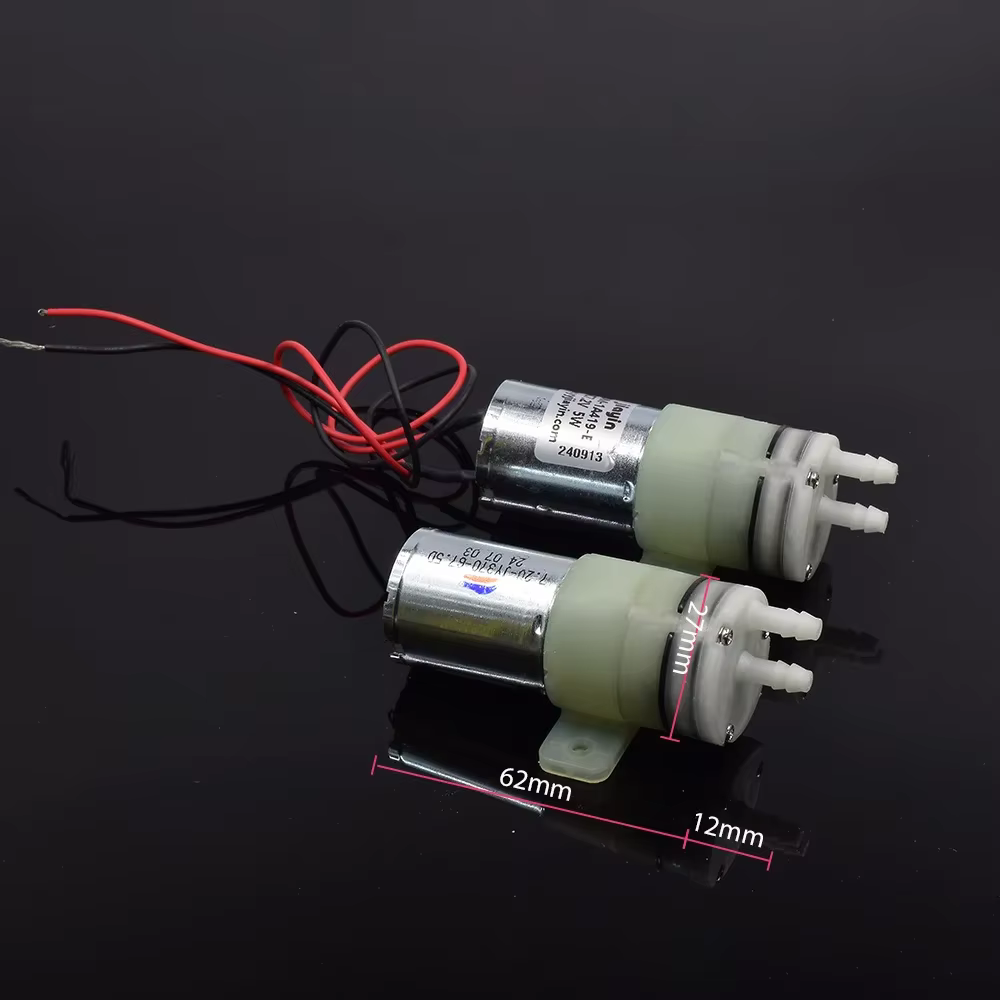 DC 6V 7.2V 7.4V 5W Micro 370 moteur pompe à eau Mini auto-amorçante aspiration