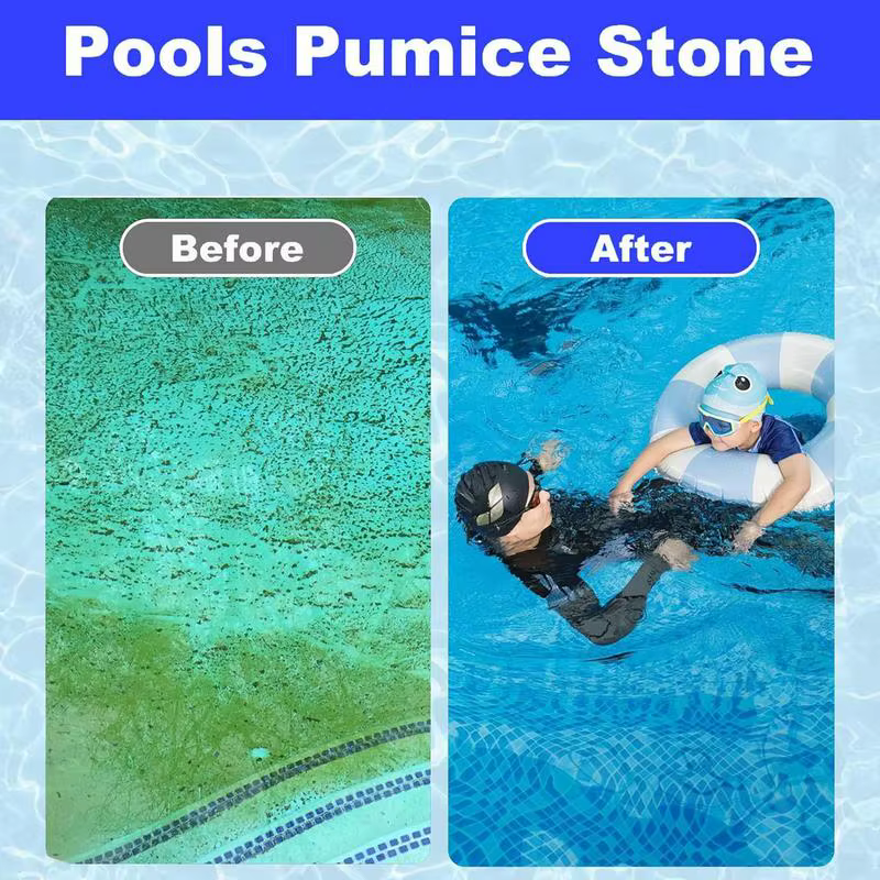 Pierre ponce pour carreaux de piscine