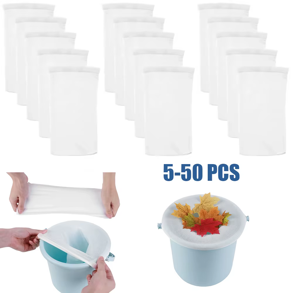 Chaussettes de filtre d'écumoire de piscine