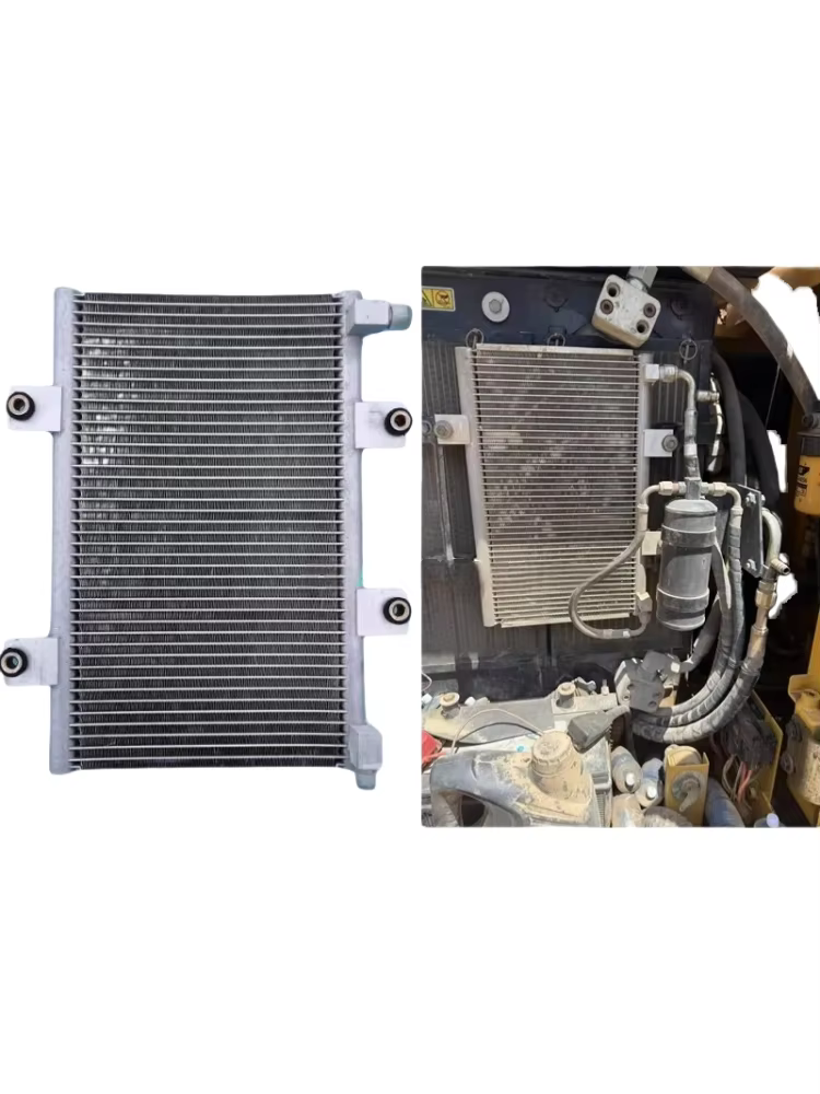 Réseau de dissipation thermique du condenseur du radiateur de climatisation pour excavatrices E305.5/306E2/307E 55E/305E