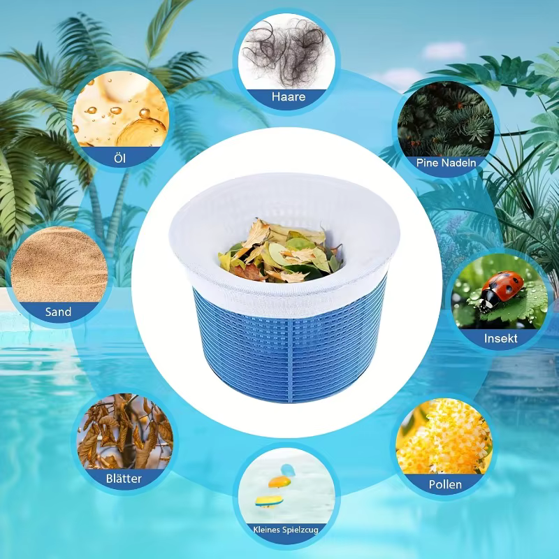 Filet filtrant pour piscine