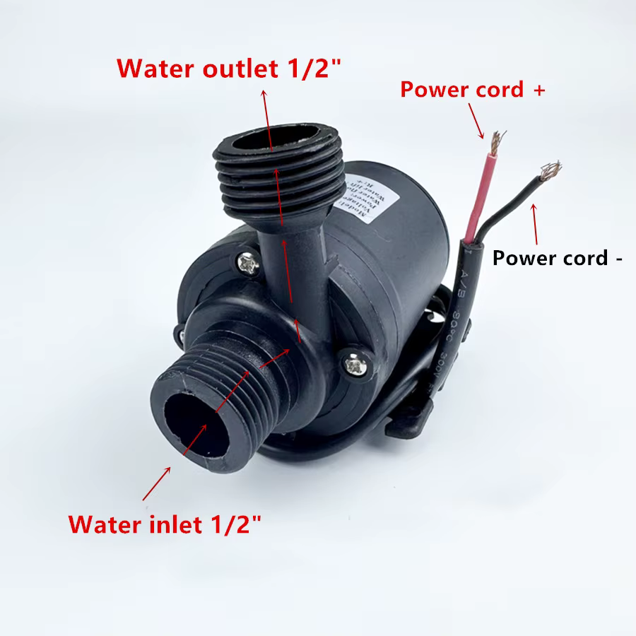 Pompe à eau solaire ultra silencieuse SubSN