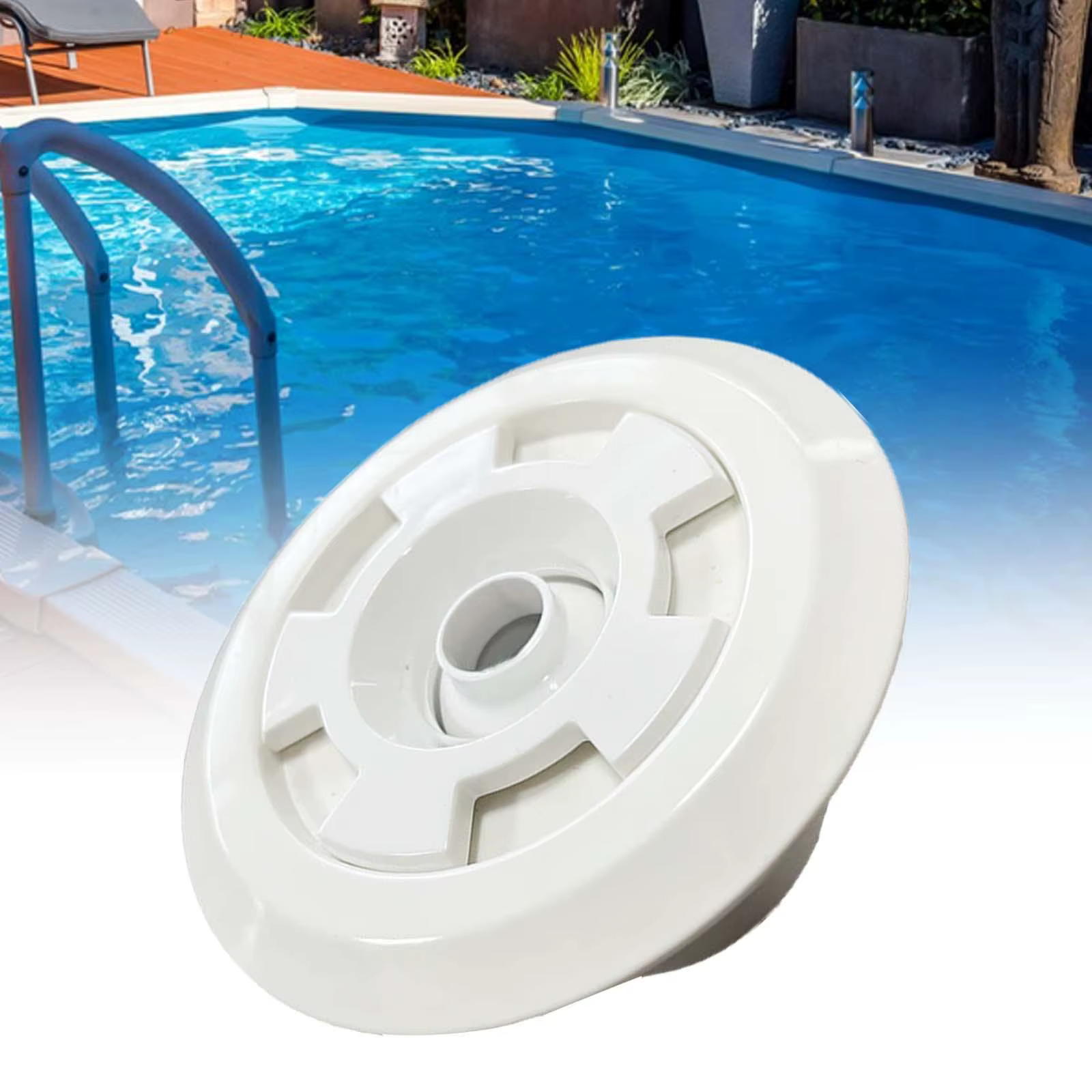 Retour de mur de piscine