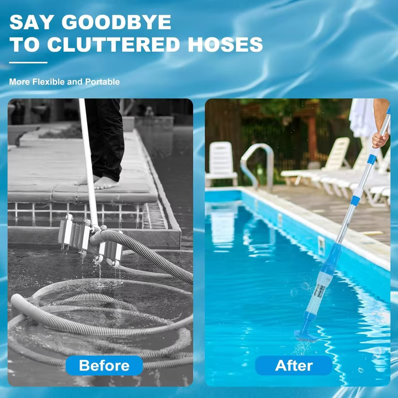 Aspirateur de piscine à forte aspiration