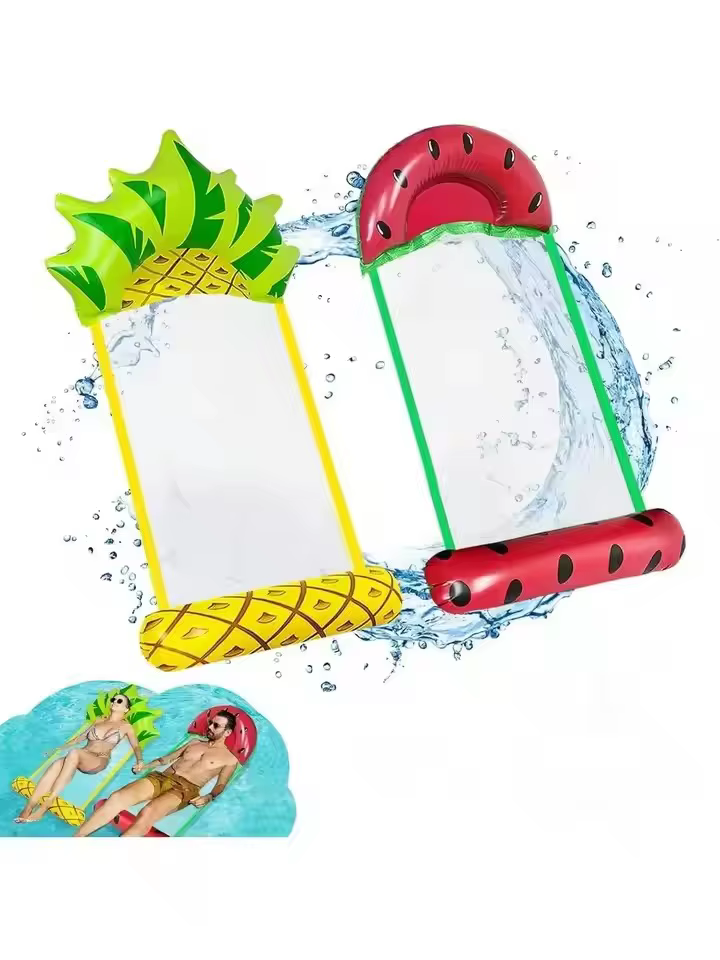 Matelas flottant gonflable en PVC pliable pour piscine
