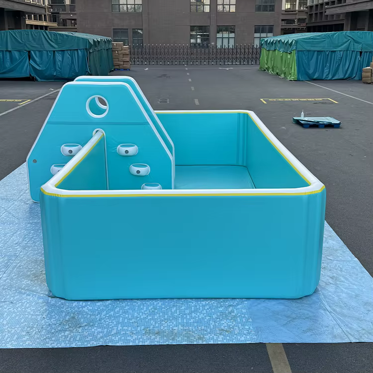 Piscine gonflable, PVC à 4 couches, piscine rectangulaire portable, 6m x 3m x 1.2m, grande piscine hors sol, piscine de jardin