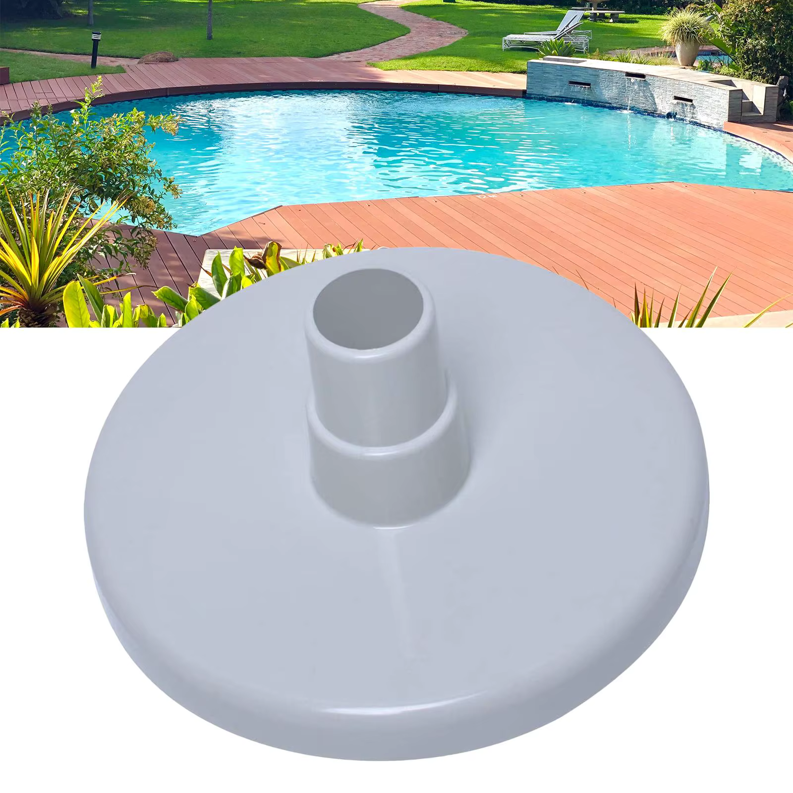 Plaque d'aspirateur d'écumoire de piscine
