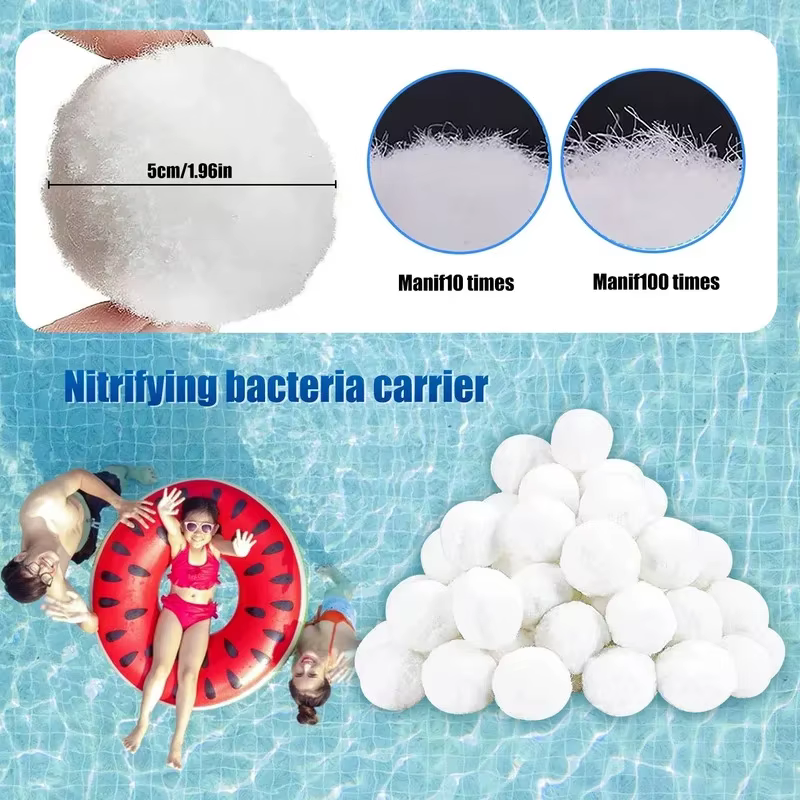 Boule de nettoyage de filtre de piscine