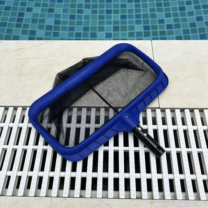 Épuisette de piscine améliorée avec poignée détachable pour le nettoyage des piscines