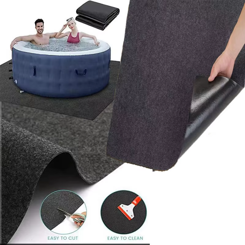 Polymères de protection pour piscine gonflable extérieure