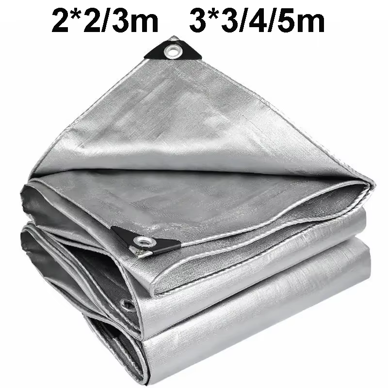 Bâche imperméable Anti-UV argent