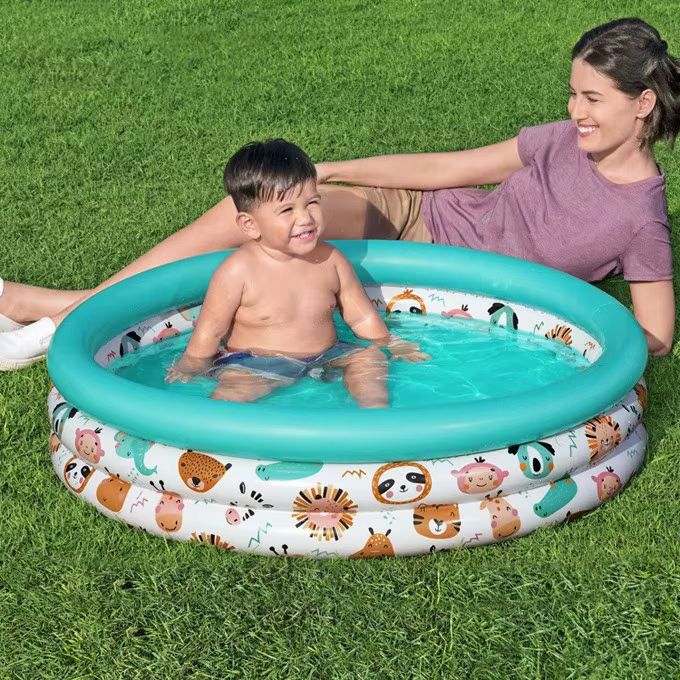 Piscine gonflable pour enfants PVC épaissi baignoire pour bébé Bain 122 x 25 cm